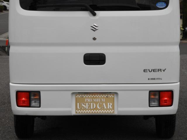 エブリイ PC ハイルーフ 5AGS車 キーレス 衝突軽減ブレーキ 両側スライドドア オーバーヘッドシェルフ CDデッキ 除菌済(28枚目)