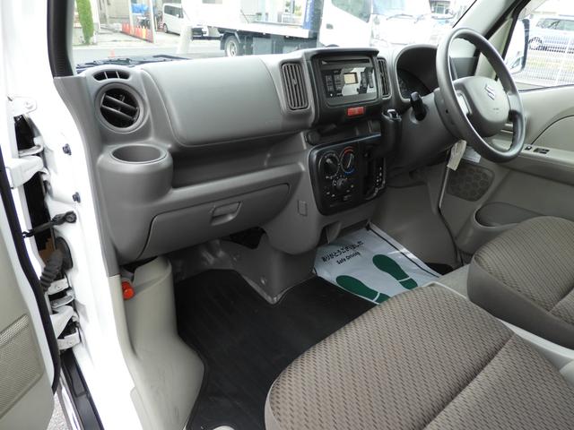 エブリイ PC ハイルーフ 5AGS車 キーレス 衝突軽減ブレーキ 両側スライドドア オーバーヘッドシェルフ CDデッキ 除菌済(48枚目)