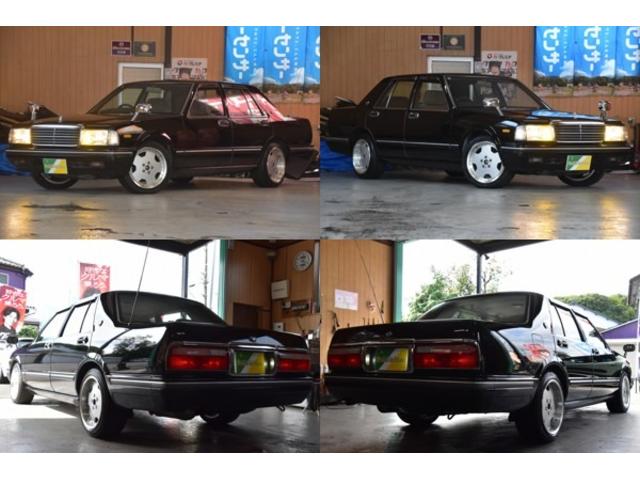 セドリック スーパーカスタム　車検令和９年８月２０日　キーレス　ボンネットマスコット　走行５６０００キロ　メッキフェンダーミラー　黄フォグ　エアフロメーター交換済み　スロットルボディ清掃　燃料ポンプ＆フィルター交換（2枚目）
