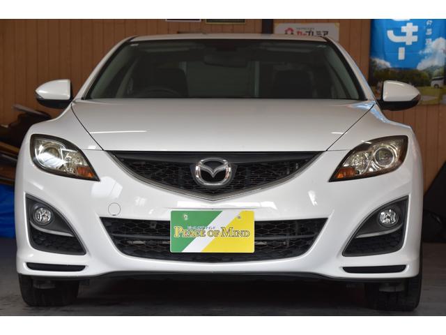 アテンザセダン ２０Ｓ　車検整備付き　ＨＩＤ　スマキー２　ＥＴＣ　記録簿　タイミングチェーン　クルーズコントロール　ウインカーミラー　マニュアルモード　純ナビ　取説（5枚目）