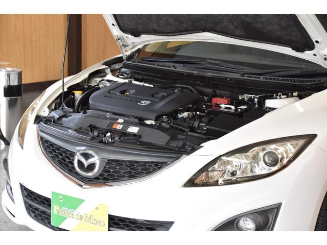 アテンザセダン ２０Ｓ　車検整備付き　ＨＩＤ　スマキー２　ＥＴＣ　記録簿　タイミングチェーン　クルーズコントロール　ウインカーミラー　マニュアルモード　純ナビ　取説（35枚目）