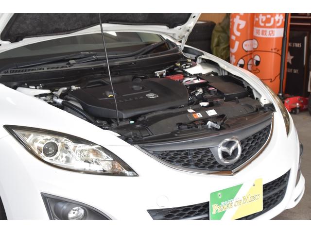 アテンザセダン ２０Ｓ　車検整備付き　ＨＩＤ　スマキー２　ＥＴＣ　記録簿　タイミングチェーン　クルーズコントロール　ウインカーミラー　マニュアルモード　純ナビ　取説（36枚目）