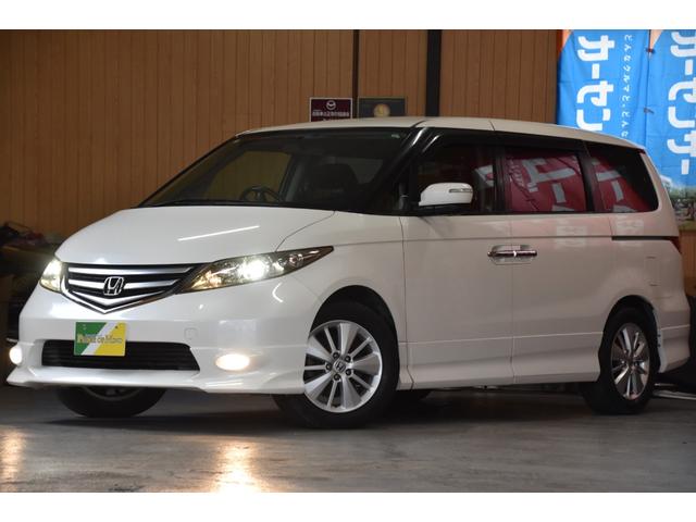 エリシオン ＧエアロＨＤＤナビスペシャルパッケージ　車検整備付き　キーレス２　ＥＴＣ　フォグ　中期型　タイミングチェーン　電格ミラー　オートエアコン　両パワスラ　Ｂカメラ　純正１７ＡＷ７分山（21枚目）