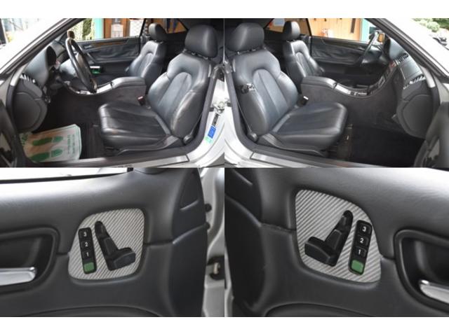 ＣＬＫ ＣＬＫ３２０カブリオレ　アバンギャルド　車検令和９年１月３０日　キーレス２　ＥＴＣ　走行６２０００キロ　マニュアルモード　クルーズコントロール　黒本革電動シート　シートヒーター　ＡＡＣ　タイミングチェーン（4枚目）