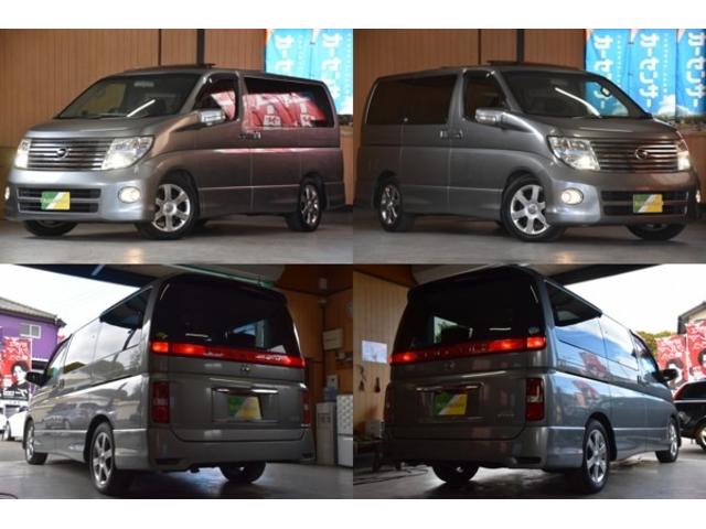 エルグランド ハイウェイスター　車検整備付き　ＨＩＤ　キーレス２　ＥＴＣ　走行６４０００キロ　ダブルサンルーフ　ドアバイザー　ウインカーミラー　電格ミラー　左パワスラ　中期型　タイミングチェーン　３５００ｃｃ　地デジフルセグ　Ｂカメ（2枚目）
