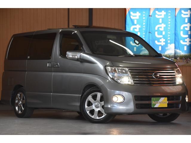 エルグランド ハイウェイスター　車検整備付き　ＨＩＤ　キーレス２　ＥＴＣ　走行６４０００キロ　ダブルサンルーフ　ドアバイザー　ウインカーミラー　電格ミラー　左パワスラ　中期型　タイミングチェーン　３５００ｃｃ　地デジフルセグ　Ｂカメ（22枚目）