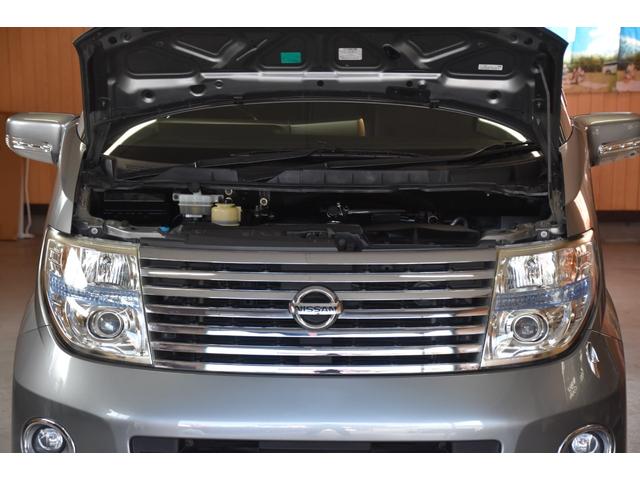 エルグランド ハイウェイスター　車検整備付き　ＨＩＤ　キーレス２　ＥＴＣ　走行６４０００キロ　ダブルサンルーフ　ドアバイザー　ウインカーミラー　電格ミラー　左パワスラ　中期型　タイミングチェーン　３５００ｃｃ　地デジフルセグ　Ｂカメ（36枚目）