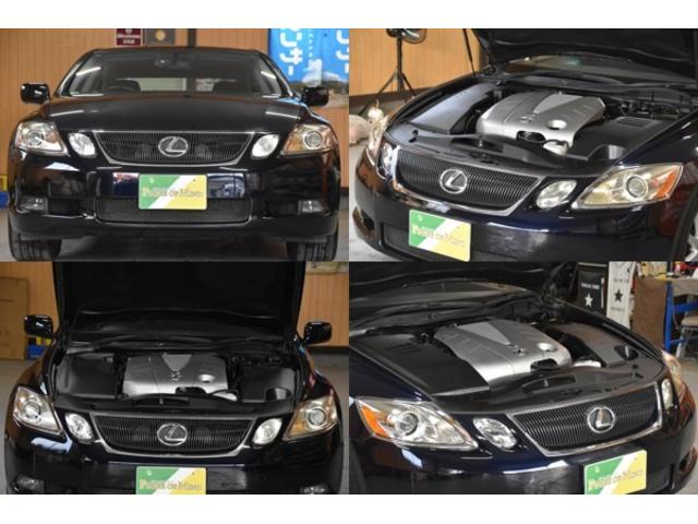 GS GS350 車検整備付き HID スマートキー Pスタート 純ナビ Bカメラ 記録簿 革巻きH クルコン ステコン 禁煙車 記録簿 REGNO8分山 電格ミラー(20枚目)