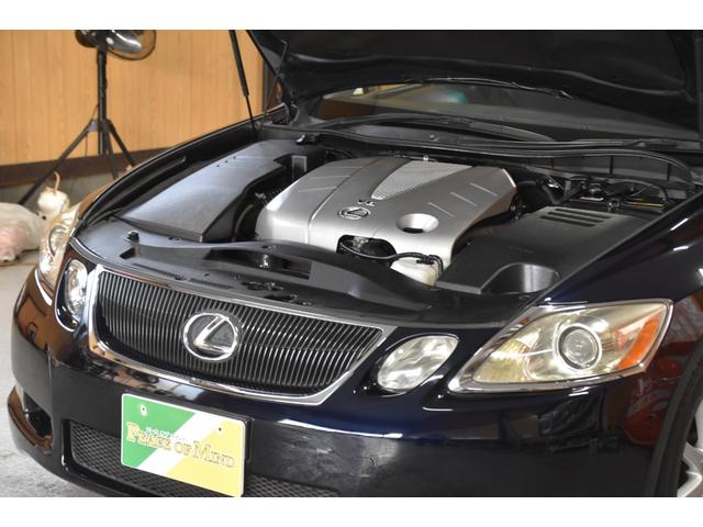 GS GS350 車検整備付き HID スマートキー Pスタート 純ナビ Bカメラ 記録簿 革巻きH クルコン ステコン 禁煙車 記録簿 REGNO8分山 電格ミラー(34枚目)