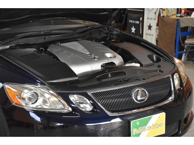 GS GS350 車検整備付き HID スマートキー Pスタート 純ナビ Bカメラ 記録簿 革巻きH クルコン ステコン 禁煙車 記録簿 REGNO8分山 電格ミラー(35枚目)