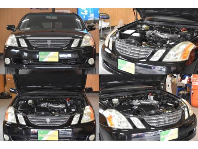 マークIIブリット ２．５ｉＲ－Ｓ　Ｆｏｕｒ　車検整備付き　４ＷＤ　ＨＩＤ　キーレス　記録簿　電格ミラー　ミラーヒーター　革巻きハンドル　ートエアコン　ツイーター　純正オーディオ（20枚目）