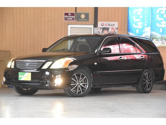 マークIIブリット ２．５ｉＲ－Ｓ　Ｆｏｕｒ　車検整備付き　４ＷＤ　ＨＩＤ　キーレス　記録簿　電格ミラー　ミラーヒーター　革巻きハンドル　ートエアコン　ツイーター　純正オーディオ（21枚目）