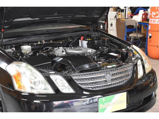 マークIIブリット ２．５ｉＲ－Ｓ　Ｆｏｕｒ　車検整備付き　４ＷＤ　ＨＩＤ　キーレス　記録簿　電格ミラー　ミラーヒーター　革巻きハンドル　ートエアコン　ツイーター　純正オーディオ（36枚目）