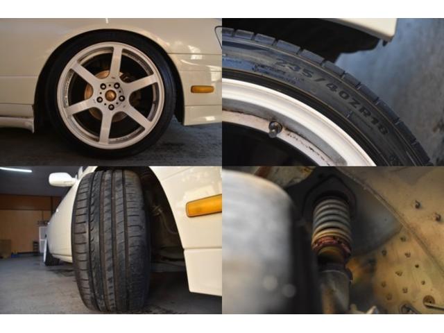 グロリア グランツーリスモＳ　車検令和９年７月２３日　キーレス　ＥＴＣ　後期型　フォグＨＩＤ　社外マフラー　車高調　社外１８ＡＷ　フルスモーク　ウッドコンビハンドル　ＵＳＢ（6枚目）