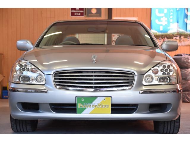 シーマ 300G 車検整備付き HID 記録簿 ETC MTモード 走行63000キロ ターボ 純ナビ ドアバイザー ウインカーミラー タイミングチェーン キーレス(5枚目)