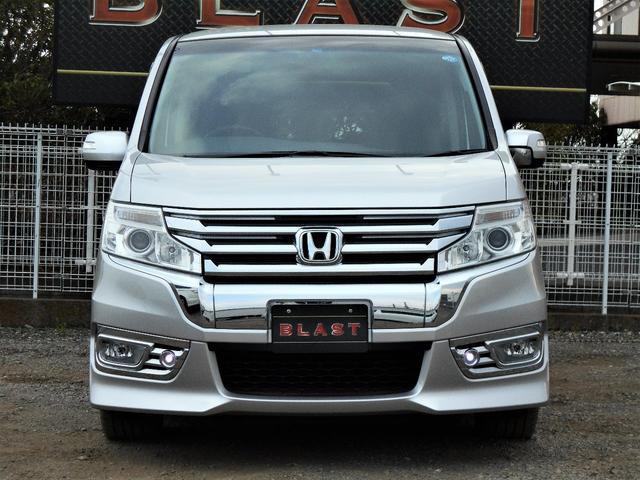 後期型 両側電動ドア 純正HDDナビ フルセグTV HID(3枚目)