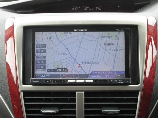 フォレスター ２．０ＸＴ　フルタイム４ＷＤ　５ＭＴ　サンルーフ　クルコン　社外ＨＤＤナビ　フルセグ　ＭＳＶ　Ｂカメラ　パワーシート　シートヒーター　横滑り防止　ＨＩＤライト　純正トランクスポイラー　純正１７ＡＷ（21枚目）