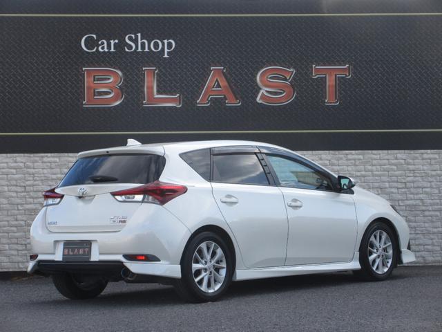 オーリス RS 6速マニュアル 柿本改マフラー TRDサスペンション Pivotスロットルコントローラー 衝突被害軽減ブレーキ 車線逸脱警告 ドラレコ 純正16インチAW 社外メモリナビ Bluetooth MSV(5枚目)