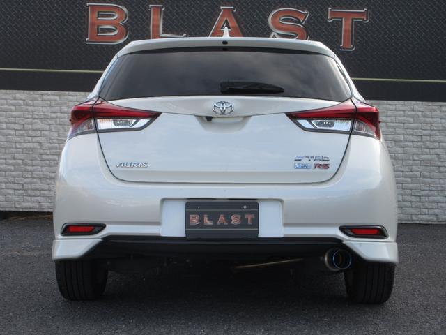 オーリス RS 6速マニュアル 柿本改マフラー TRDサスペンション Pivotスロットルコントローラー 衝突被害軽減ブレーキ 車線逸脱警告 ドラレコ 純正16インチAW 社外メモリナビ Bluetooth MSV(7枚目)