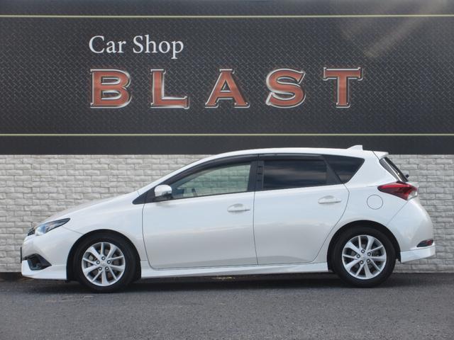 オーリス RS 6速マニュアル 柿本改マフラー TRDサスペンション Pivotスロットルコントローラー 衝突被害軽減ブレーキ 車線逸脱警告 ドラレコ 純正16インチAW 社外メモリナビ Bluetooth MSV(9枚目)