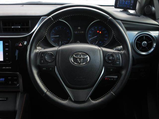 オーリス RS 6速マニュアル 柿本改マフラー TRDサスペンション Pivotスロットルコントローラー 衝突被害軽減ブレーキ 車線逸脱警告 ドラレコ 純正16インチAW 社外メモリナビ Bluetooth MSV(20枚目)