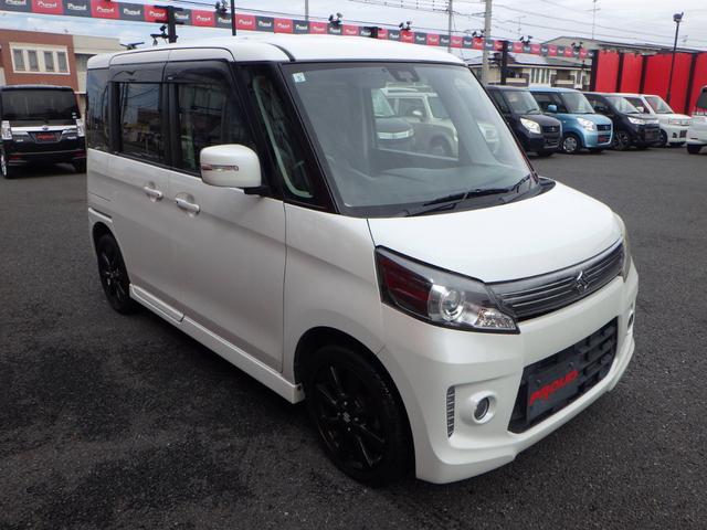 スペーシアカスタム ＸＳリミテッド　１年保証付　禁煙車　純正ナビ　ワンセグＴＶ　バックカメラ　Ｂｌｕｅｔｏｏｔｈ　ＥＴＣ　両側パワースライドドア　衝突軽減システム　シートヒーター　ＨＩＤヘッドライト　ステアリングスイッチ　スマートキー（6枚目）