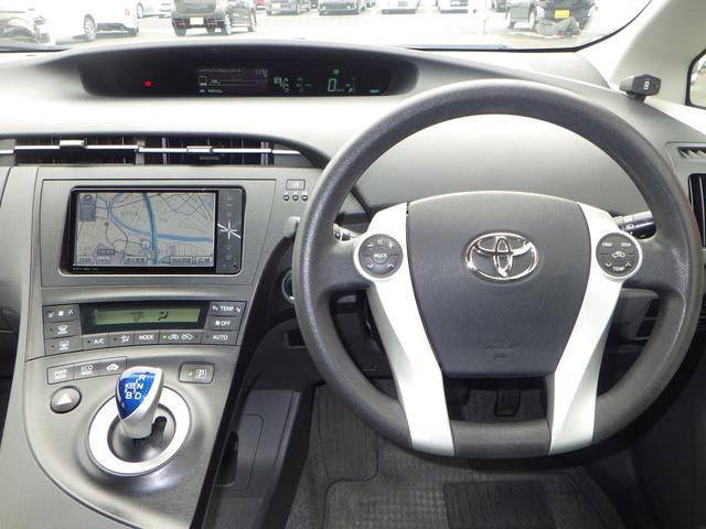 プリウス Sツーリングセレクション 1年保証付 禁煙車 純正ナビ フルセグTV バックカメラ Bluetooth ETC LEDヘッドライト オートライト CD・DVD再生 ステアリングスイッチ 純正アルミホイール プッシュスタート(14枚目)