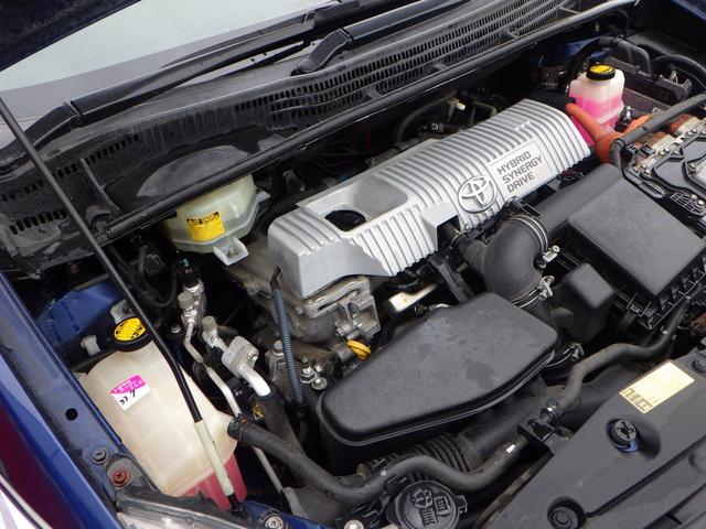 プリウス Sツーリングセレクション 1年保証付 禁煙車 純正ナビ フルセグTV バックカメラ Bluetooth ETC LEDヘッドライト オートライト CD・DVD再生 ステアリングスイッチ 純正アルミホイール プッシュスタート(50枚目)