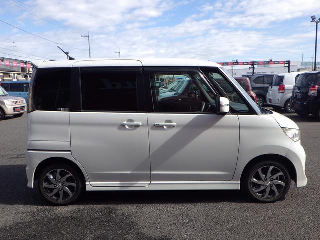 パレットSW XS 1年保証付 左側パワースライドドア HIDヘッドライト スマートキー プッシュスタート オートエアコン 電動格納ミラー ウィンカーミラー フォグランプ 純正アルミホイール バニティミラー ベンチシート(7枚目)