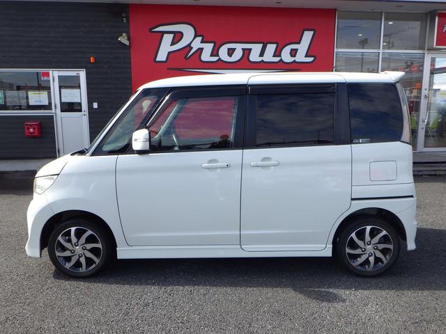 パレットSW XS 1年保証付 左側パワースライドドア HIDヘッドライト スマートキー プッシュスタート オートエアコン 電動格納ミラー ウィンカーミラー フォグランプ 純正アルミホイール バニティミラー ベンチシート(11枚目)