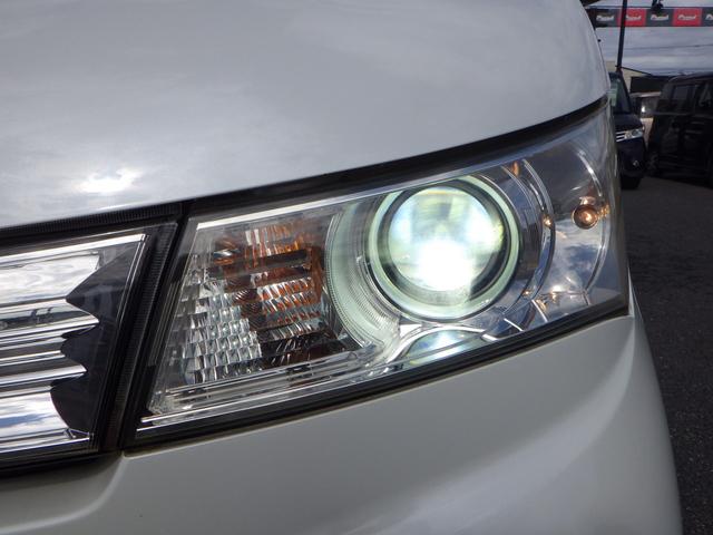 パレットSW XS 1年保証付 左側パワースライドドア HIDヘッドライト スマートキー プッシュスタート オートエアコン 電動格納ミラー ウィンカーミラー フォグランプ 純正アルミホイール バニティミラー ベンチシート(40枚目)