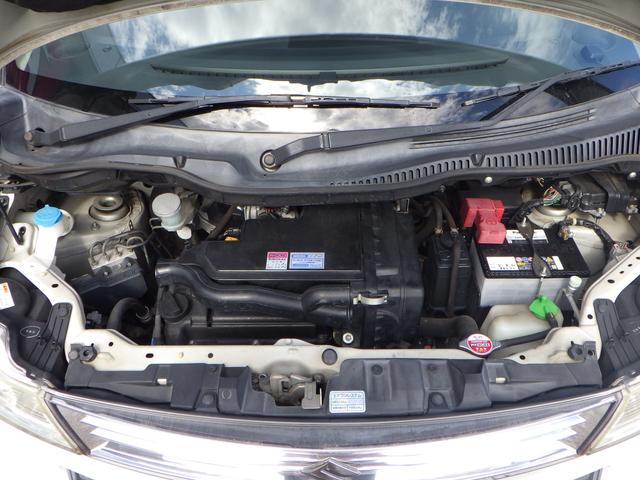 パレットSW XS 1年保証付 左側パワースライドドア HIDヘッドライト スマートキー プッシュスタート オートエアコン 電動格納ミラー ウィンカーミラー フォグランプ 純正アルミホイール バニティミラー ベンチシート(46枚目)