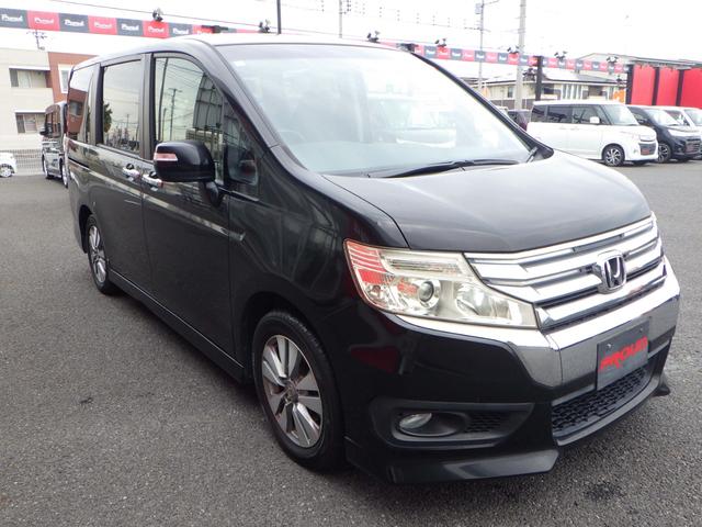 ステップワゴンスパーダ Z インターナビセレクション 1年保証付 純正ナビ ワンセグTV バックカメラ フリップダウンモニター ETC 両側パワースライドドア HIDヘッドライト ステアリングスイッチ クルーズコントロール CD・DVD再生 スマートキー(6枚目)