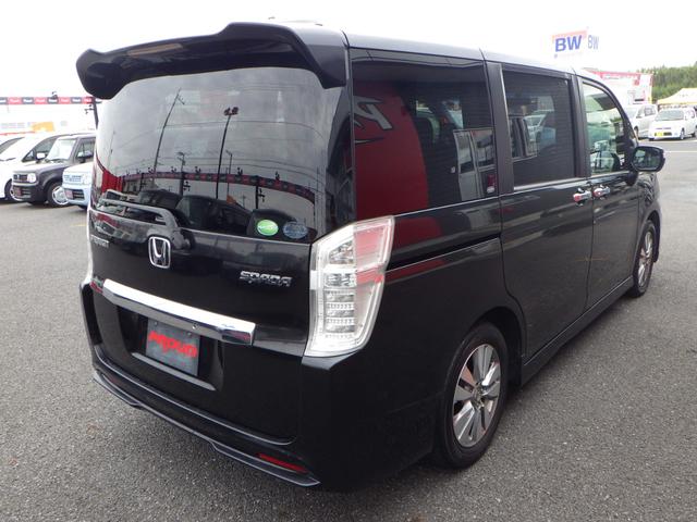 ステップワゴンスパーダ Z インターナビセレクション 1年保証付 純正ナビ ワンセグTV バックカメラ フリップダウンモニター ETC 両側パワースライドドア HIDヘッドライト ステアリングスイッチ クルーズコントロール CD・DVD再生 スマートキー(8枚目)