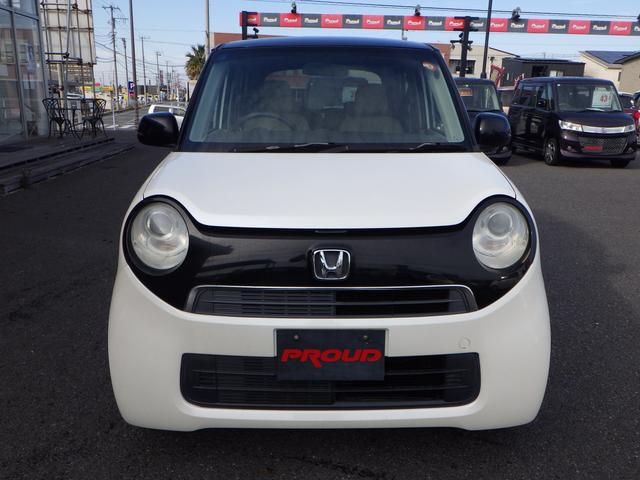 Ｎ－ＯＮＥ Ｇ・Ｌパッケージ　１年保証付　純正ナビ　バックカメラ　ＣＤ再生　ラジオ　ＨＩＤヘッドライト　オートライト　ステアリングスイッチ　スマートキー　プッシュスタート　電動格納ミラー　オートエアコン　バニティミラー　２トーン車（4枚目）