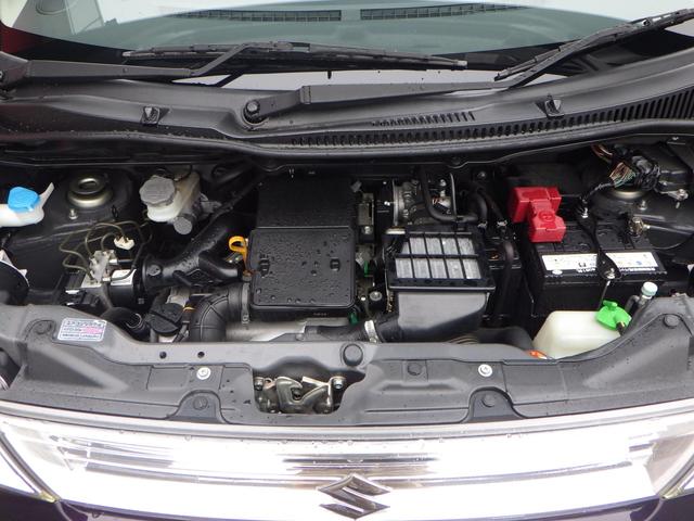 ワゴンＲスティングレー Ｔ　１年保証付　禁煙車　ＥＴＣ　純正オーディオ　ＣＤ再生　ラジオ　ＨＩＤヘッドライト　オートライト　ターボ　ステアリングスイッチ　スマートキー　プッシュスタート　電動格納ミラー　フォグランプ　ベンチシート（46枚目）