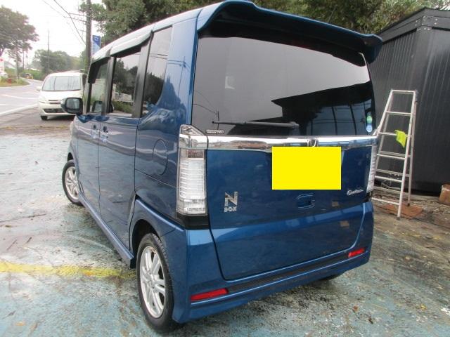N-BOXカスタム G・Lパッケージ 車検9年11月社外ナビ BT両側パワースライドスマートキーETC(5枚目)