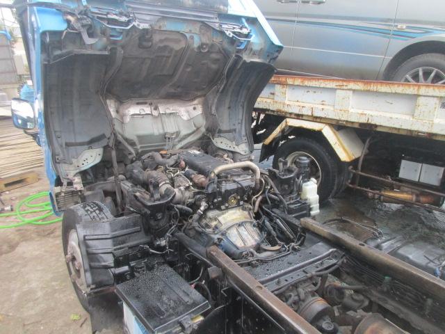 エルフトラック 強化フルフラットローダンプ 車検8年10月パワーウインドウ 4.8ディーゼル ダンプ フルフラットロー5速MTエアコン(34枚目)