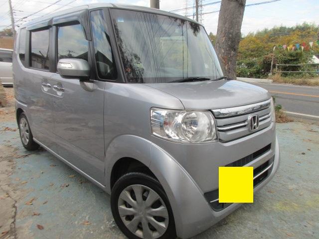Ｎ－ＢＯＸ Ｇ・Ｌパッケージ　車検９年１１月ナビバックカメラＴＶスマートキー　ＥＴＣアレルクリーンシート運転席シートハイトアジャスターリア左側パワースライドドア＋イージークローザー（両側）（2枚目）