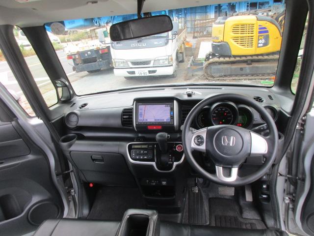 Ｎ－ＢＯＸ Ｇ・Ｌパッケージ　車検９年１１月ナビバックカメラＴＶスマートキー　ＥＴＣアレルクリーンシート運転席シートハイトアジャスターリア左側パワースライドドア＋イージークローザー（両側）（18枚目）