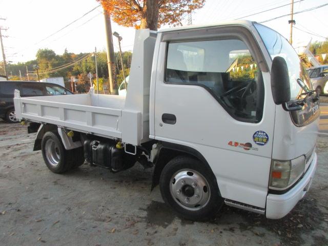 エルフトラック ダンプ 車検8年6月2tnダンプパワーウインドウパワステ4.8ディーゼル ダンプ フルフラットロー(3枚目)