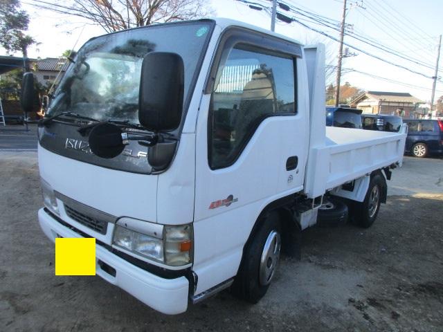 エルフトラック フルフラットロー　車検８年１２月３ｔｎダンプパワーウインドウパワステ４．８ディーゼル　ダンプ　フルフラットロー（7枚目）