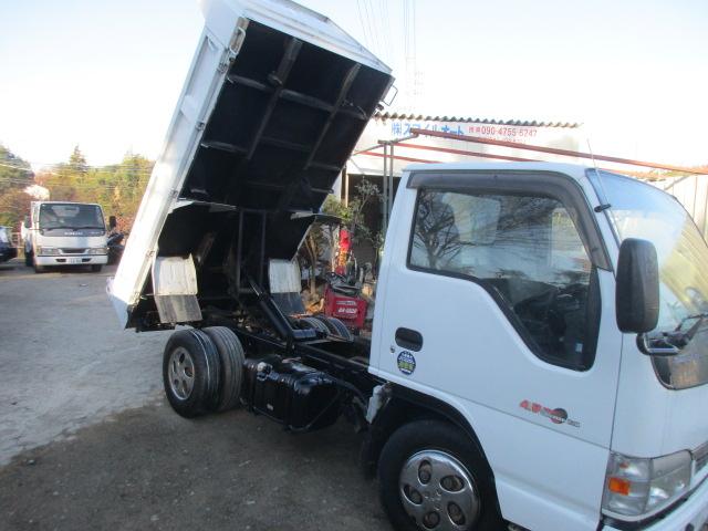 エルフトラック フルフラットロー　車検８年１２月３ｔｎダンプパワーウインドウパワステ４．８ディーゼル　ダンプ　フルフラットロー（23枚目）