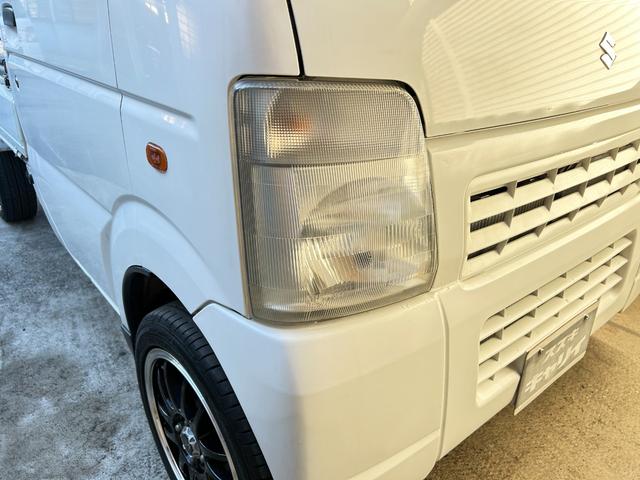 キャリイトラック ＫＣエアコン・パワステ　ケンウッドオーディオ　２スピーカー　１４インチアルミ（9枚目）