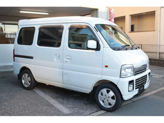 エブリイワゴン ジョイポップターボ キーレス NEWタイヤ 純正AW ハイルーフ インタークーラーターボ 4AT タイミングチェーン 整備済み 最終年式(7枚目)