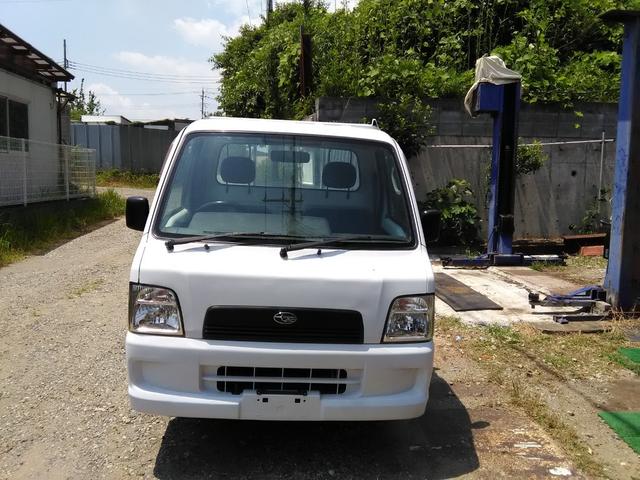 サンバートラック ＴＣ　ＥＬ付５速　４ＷＤ　エアコン　パワステ　エアバック　走行４５０００ＫＭ（2枚目）