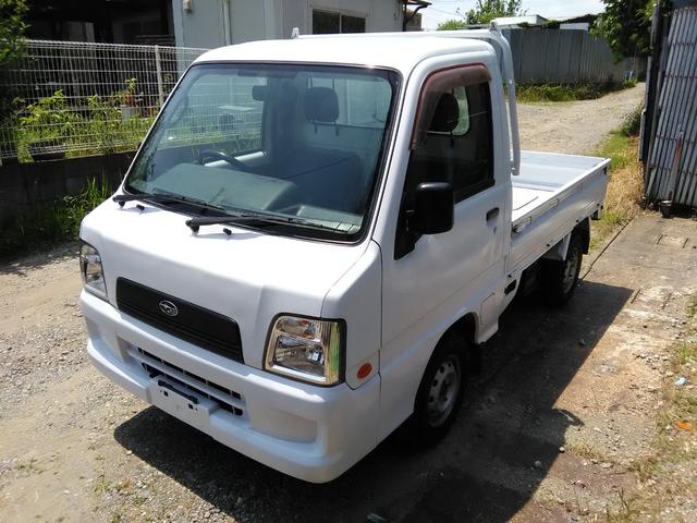 サンバートラック ＴＣ　ＥＬ付５速　４ＷＤ　エアコン　パワステ　エアバック　走行４５０００ＫＭ（8枚目）