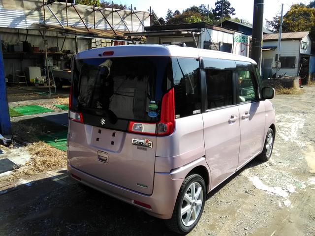 スペーシア Ｘ　電動スライド　ナビＴＶ　Ｂｌｕｅｔｏｏｔｈ　スマートキー　ＤＶＤ再生　イモビライザー　オートエアコン　アイドリングストップ　ＡＢＳ　パワーウインドウ　走行：７００００ＫＭ（9枚目）