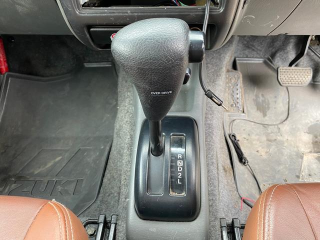 JZリフトアップ 社外ホイール 革シート 4WD ABS(11枚目)