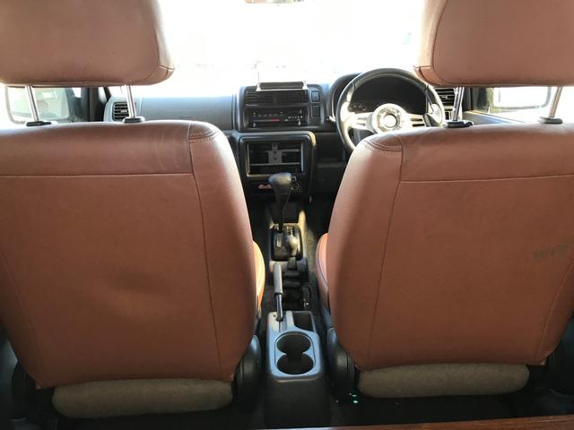 JZリフトアップ 社外ホイール 革シート 4WD ABS(14枚目)